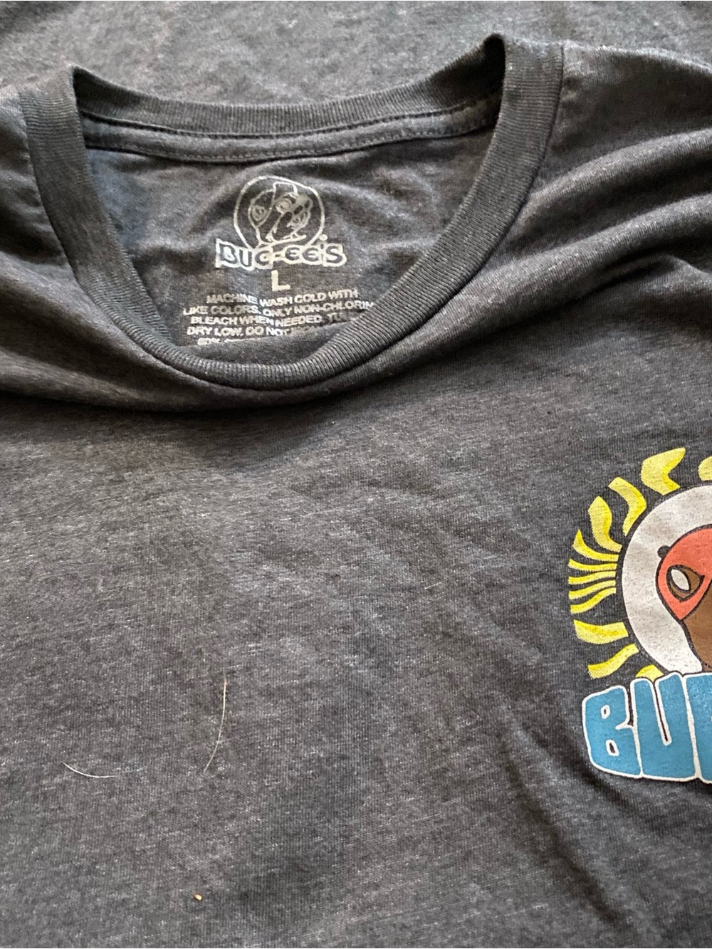 Buc-ee's Black Graphic Logo Tee